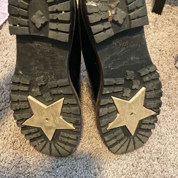 Christian Dior Black Matt Calfskin Derby - Size 38 - Picture 4 of 8